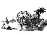 Eastern water-wheel